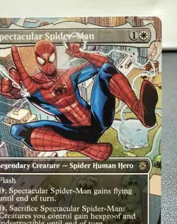 Spectacular Spider-Man (Borderless) Marvel's Spider-Man Regular MTG SPM 0014 - Image 3