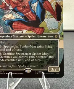 Spectacular Spider-Man (Borderless) Marvel's Spider-Man Regular MTG SPM 0014 - Image 5