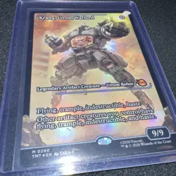 Krang, Utrom Warlord Showcase Foil NM MTG Teenage Mutant Ninja Turtles - Image 1