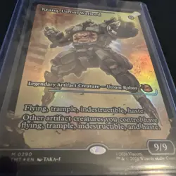 Krang, Utrom Warlord Showcase Foil NM MTG Teenage Mutant Ninja Turtles - Image 2