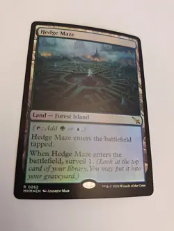 Hedge Maze Land Murders at Karlov Manor Foil NM #262 - Image 1