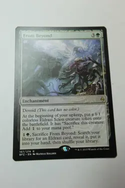 MTG From Beyond x1- -Battle for Zendikar-Lightly Played - Image 1