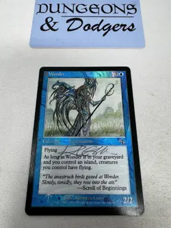 Wonder - Judgement FOIL - Magic the Gathering MTG - Signed - Image 1