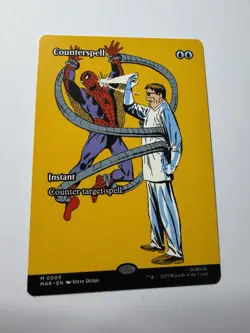 Counterspell (Borderless) ✅ Spiderman ✅ Magic (mtg) - Image 1