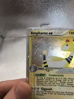 Ampharos ex 89/97 EX Dragon English Pokemon Card Holo Foil Rare - Image 4
