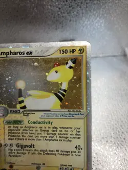Ampharos ex 89/97 EX Dragon English Pokemon Card Holo Foil Rare - Image 5