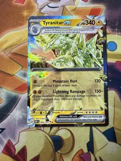 Holo Tyranitar ex 066/197 Double Rare Obsidian Flames Pokemon TCG NM - Image 1