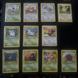 Pokemon Jungle Bulk WOTC TCG, 35 Cards / 4 1st Edition - Image 1