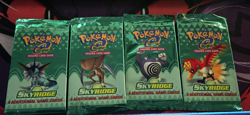 OPENED Full Pack Art Set of Pokemon Skyridge Booster Packs- IN MINT -No Cards - Image 1