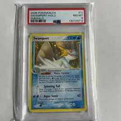 Pokemon TCG Swampert EX Emerald 11/106 Holo Holo Rare Psa 8 - Image 1