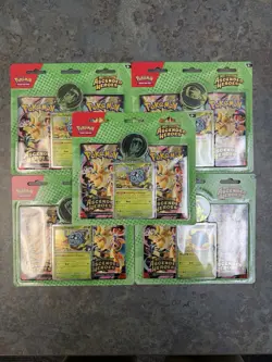 (5) Pokemon TCG ME2.5 Ascended Heroes 2-Pack Blister Bundle Erika Sealed New - Image 1