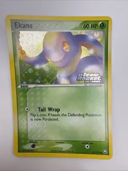 Ekans 55/109 EX Team Rocket Returns Reverse Holo Common Stamped Pokemon Card - Image 3