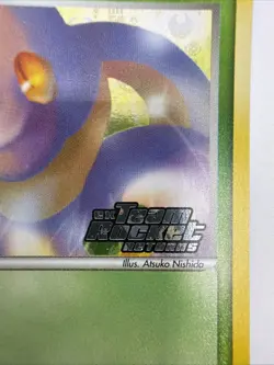 Ekans 55/109 EX Team Rocket Returns Reverse Holo Common Stamped Pokemon Card - Image 5