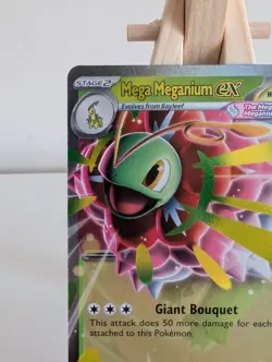 Pokemon TCG Mega Meganium Ex 010/217 Ascended Heroes. NM - Pack Fresh - Image 2