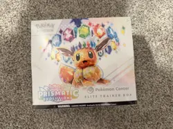 Pokemon Prismatic Evolutions Pokemon Center ETB Elite Trainer Box SEALED - Image 1