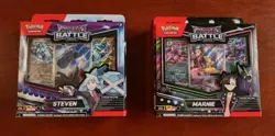 Pokemon Rival Battle Deck Set of 2 Steven and Marnie Sealed - Image 1