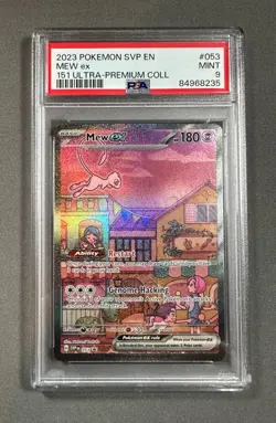 2023 Pokemon SVP EN Mew ex 151 Ultra-Premium Collection; PSA 9 - Image 1