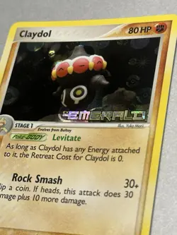 Pokemon TCG Claydol 24/106 Emerald Reverse Holo Stamp 2005 - Image 3