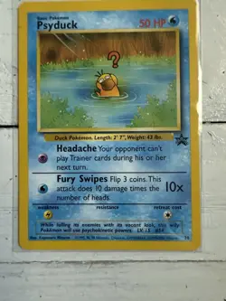 Psyduck WOTC Black Star Promo 20/53 Pokemon TCG NM - Image 2