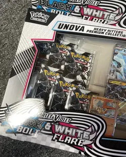 Pokemon Black Bolt & White Flare Unova Heavy Hitters Premium Collection SEALED - Image 2