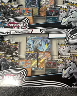 Pokemon Black Bolt & White Flare Unova Heavy Hitters Premium Collection SEALED - Image 3