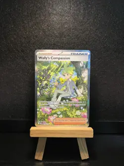Pokemon - Wally's Compassion - 186/132 - Mega Evolution - Illustration Rare NM - Image 1