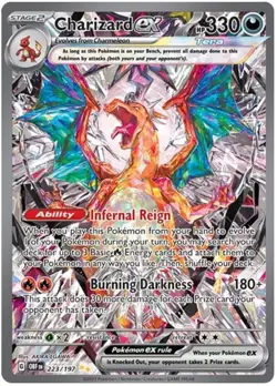 Charizard ex - 223/197 - Special Illustration Rare NM, English Pokemon Obsidian - Image 1