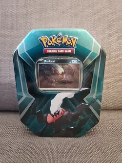 Pokemon TCG Darkrai Triple Whammy Collector's Tin Sealed - Image 1