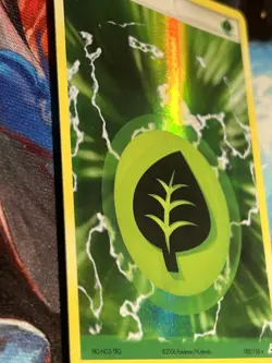 Pokemon Holon Phantoms #105/110 Grass Energy - Holo Rare LP - Image 2