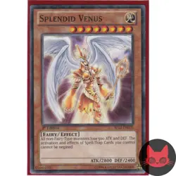 Yugioh Splendid Venus BP02-EN070 Mosaic Rare 1st Edition NM - Image 1