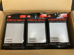 [NEW]KMC Perfect Fit Size Card Barrier 30 pcs Set Soft Sleeves Standard 64x89 mm - Image 1