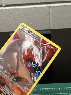 Reshiram XY74 Holo Full Art Black Star Promo Pokemon Card - Image 3