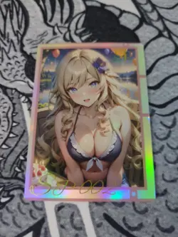 Lisa Genshin Impact SP Goddess Story Anime Waifu Card Girl Foil Doujin Meika - Image 1