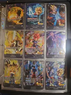 Dragon Ball Super Card Game 51 Card Binder Collection Fb, Sb, Fs Nm Condition - Image 1