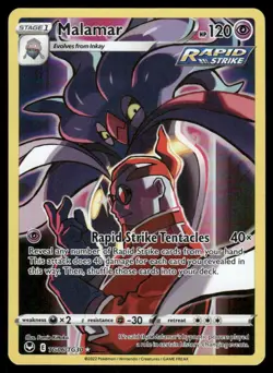 Pokemon Cards Malamar TG06/TG30 Silver Tempest Trainer Gallery Holo NM - Image 1