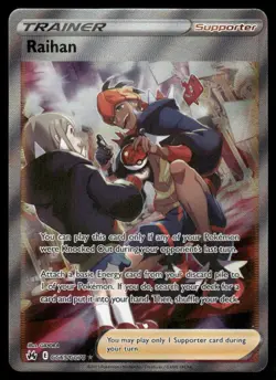 Pokemon Cards Raihan GG65/GG70 Crown Zenith Galarian Gallery Rare Ultra NM - Image 1