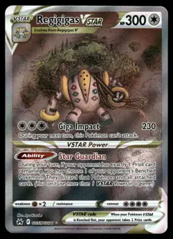 Pokemon Cards Regigigas VSTAR GG55/GG70 Crown Zenith Galarian Gallery Holo NM - Image 1