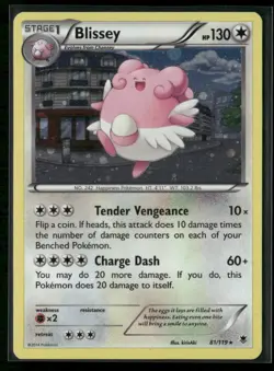 Blissey - (Cosmos Holo) Promo Miscellaneous Cards & Products 081/119 NM - Image 1