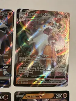 Pokemon LYCANROC 4 Card Lot ~ V GX VMAX Holo - Image 5