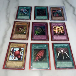Yu-Gi-Oh! 1996 9 Cards 1st Edition - Image 1