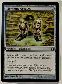 Lightning Greaves Commander - MTG - Image 1