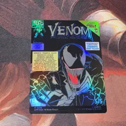 Eddie Brock Venom 0233 X1 Mtg Marvel's Spider-man Spiderman Nm Foil Borderless - Image 2