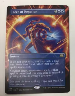 Force of Negation (Borderless) Double Masters 2022 Regular - Image 1