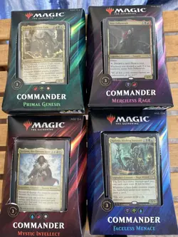 Magic MTG Commander 2019 Set of 4 Decks English Factory Sealed - Image 1