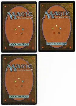 Uktabi Wildcats x3 3x 1996 Mirage Green Rare Creature MTG 2xNM 1xMP AZ1 - Image 2