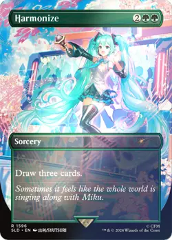 Harmonize (Rainbow Foil) [Secret Lair Drop Series] Magic MTG - Image 1