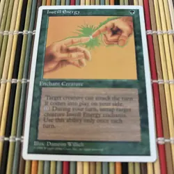 Instill Energy MTG Magic the Gathering 4th Edition 934 Free Shipping - Image 1