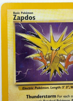 Pokemon Zapdos 15/62 Fossil 1999 Unlimited Holo Rare WOTC - Image 3