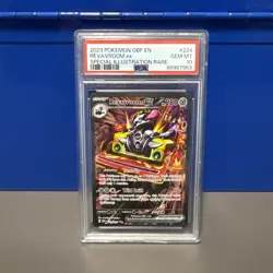Pokemon Revavroom ex 224/197 Obsidian Flames Special Illustration Rare PSA 10 - Image 1