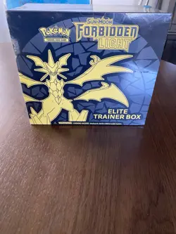 Pokemon Sun & Moon Forbidden Light Elite Trainer Box - Factory Sealed W/ Case 820650804335 - Image 2